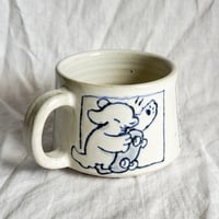 Image 3 of Blue Skateboarding Mug