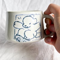 Image 4 of Blue Skateboarding Mug