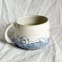 Image 2 of Blue Surfing Mug