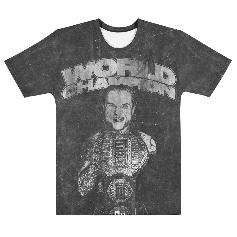 Image of Atticus Cogar "WORLD CHAMPION" T-Shirt