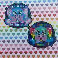 Image 1 of NEVER KYS Miku Sticker!