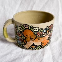Image 1 of Lying in the Flowers Mug