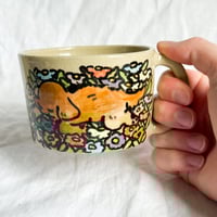 Image 3 of Lying in the Flowers Mug