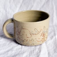 Image 1 of Pencil In the Flowers Mug