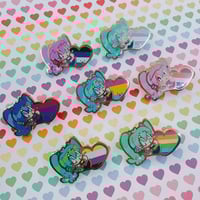 Image 2 of Miku Pride Enamel Pins!