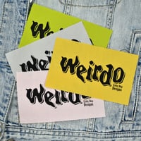 Image 3 of Weirdo Patch - five colors