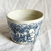 Image 2 of Blue Picking Oranges Mug