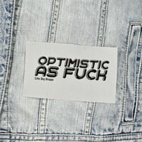 Image 2 of Optimistic AF Patch - four colors