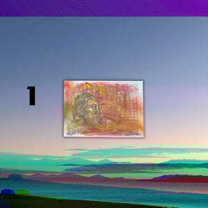 HAND ALTERED PRINTS - 8x11" / $35!!! BLACK FRIDAY SALE