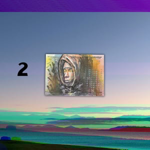 HAND ALTERED PRINTS - 8x11" / $35!!! BLACK FRIDAY SALE