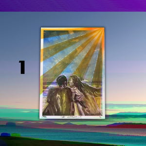 HAND ALTERED PRINTS - 12x18" / $45!!! BLACK FRIDAY SALE