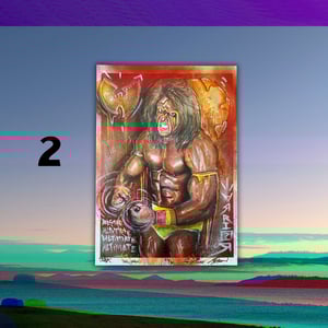 HAND ALTERED PRINTS - 12x18" / $45!!! BLACK FRIDAY SALE