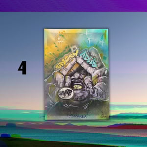 HAND ALTERED PRINTS - 12x18" / $45!!! BLACK FRIDAY SALE