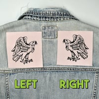 Image 3 of Carpy Patch - left side - four colors