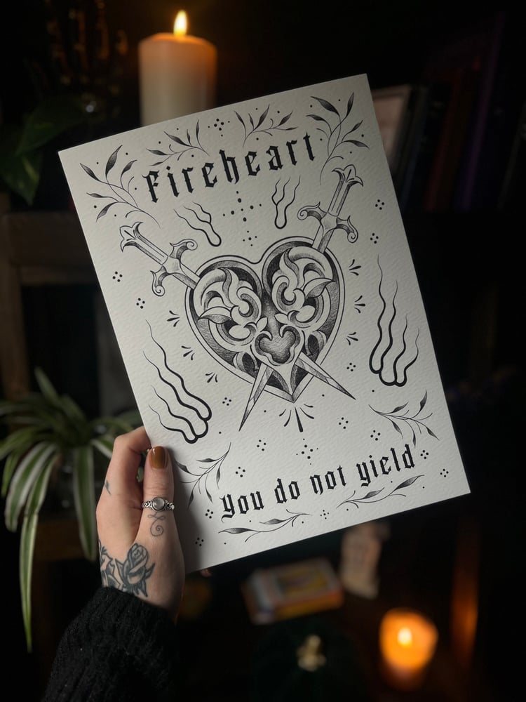 Image of Fireheart print 