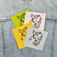 Image 3 of Hoppocampus Patch - right side - four colors