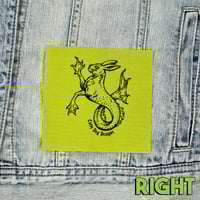 Image 4 of Hoppocampus Patch - right side - four colors