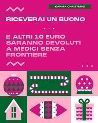 Image 3 of promozione natalizia: i regali che fanno bene al Karma