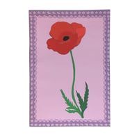 Image 5 of Flower Frame A5 Stapled Notebooks - Poppy, Rose, Orange Flower & Daisy - 50% reduced!