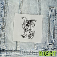 Image 1 of Quackatrice Patch - right side - four colors