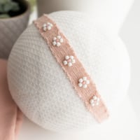 Image 4 of Beaded Daisy Tieback