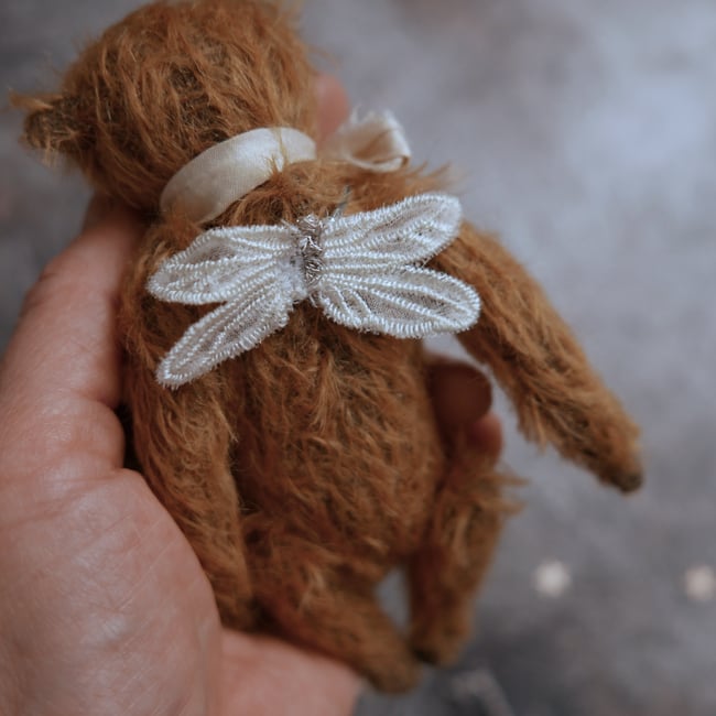 Alexander, a mohair bear