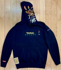 Image 1 of Polémarz: Carbon Xolotl Planet Hoodie