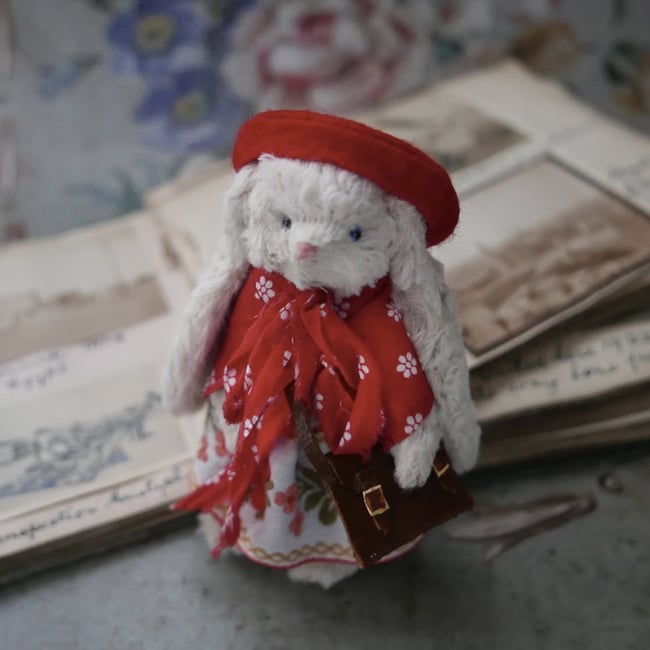 Minette, a small bunny rabbit