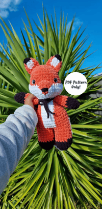 Image 1 of Felix the Fox Crochet Pattern