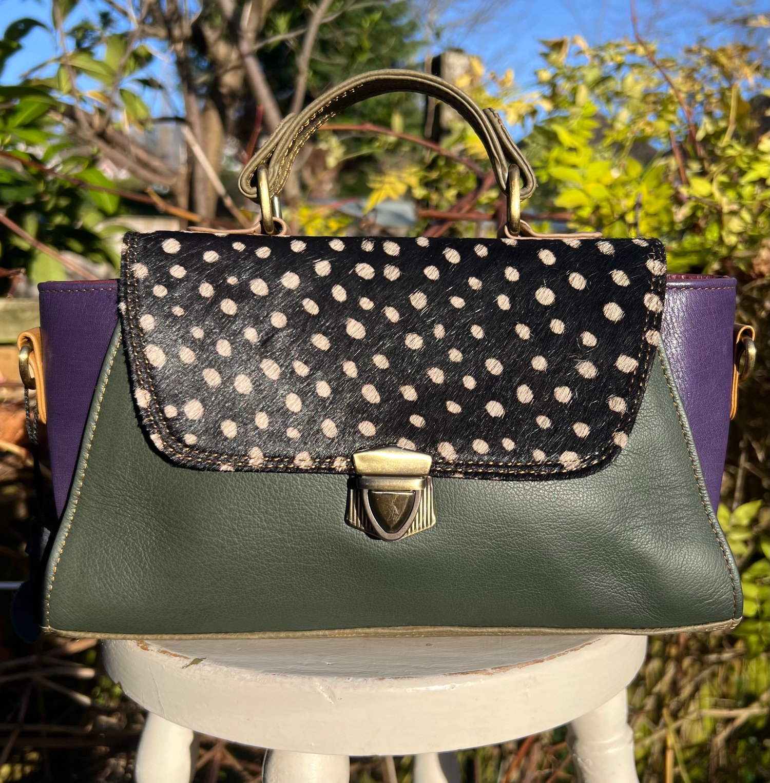 Image of Top Handle Triangle Bag #22C