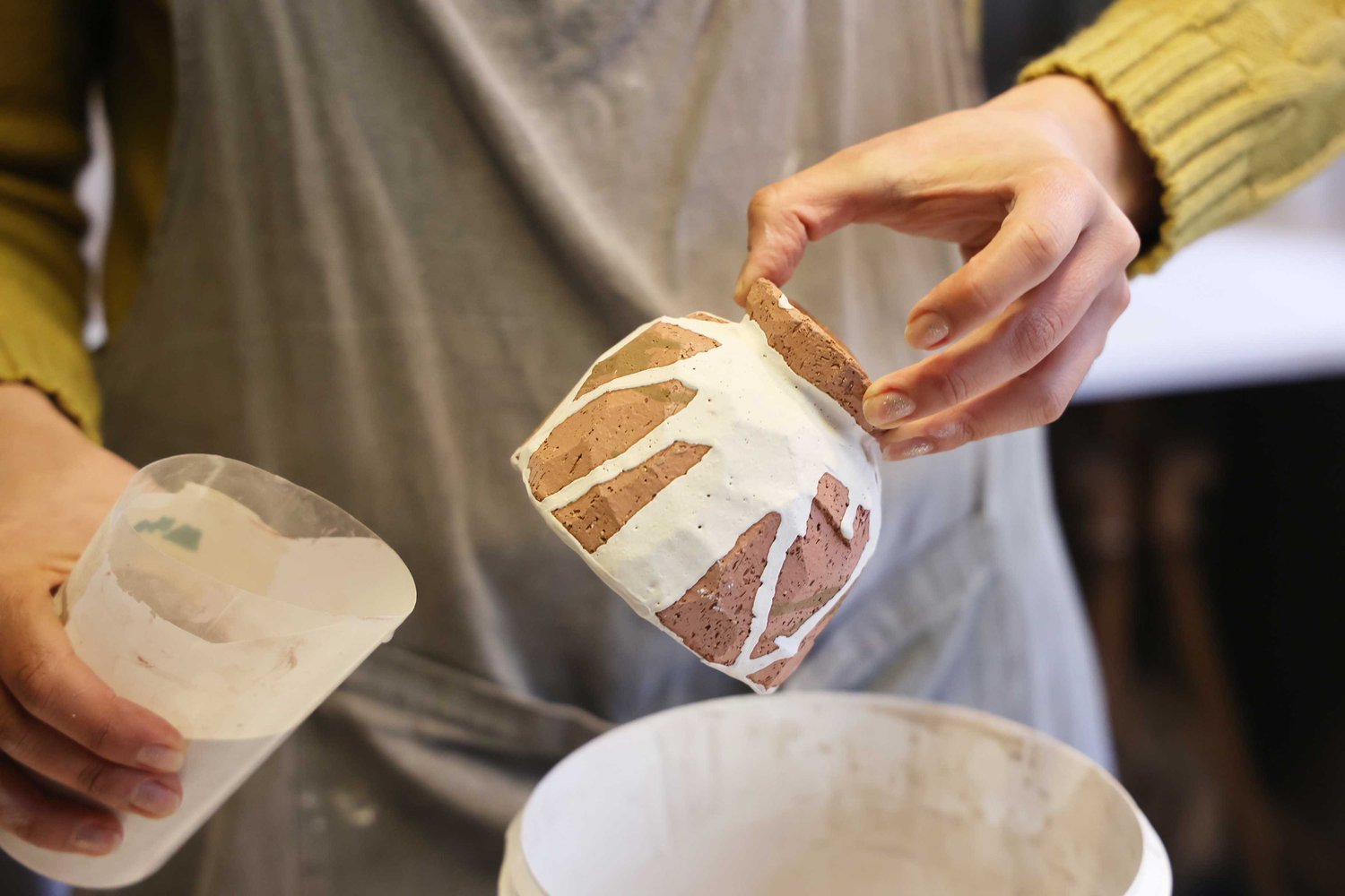 Image of Glazing session