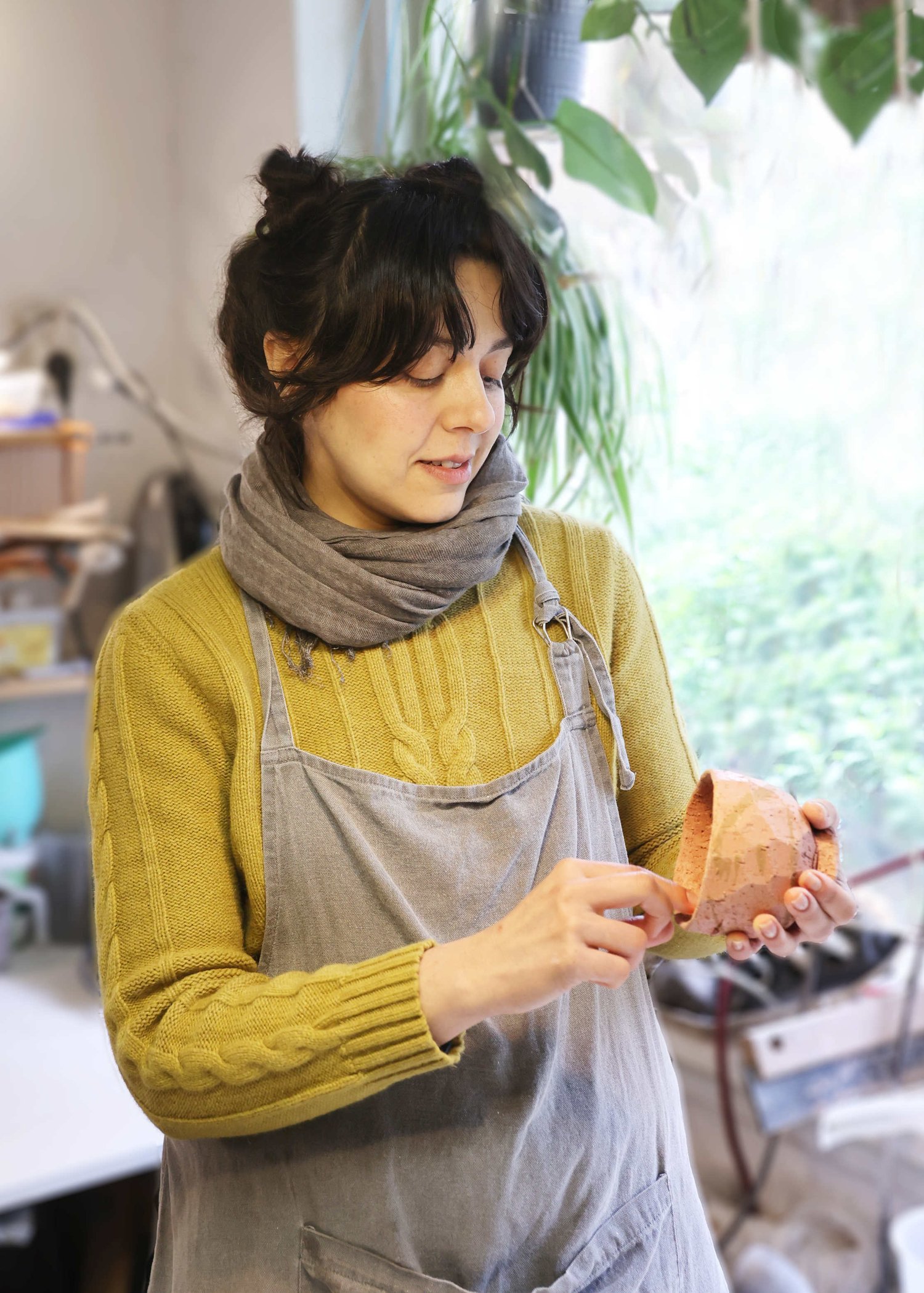 Image of Glazing session