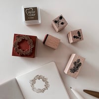 Image 6 of Tampon bois sujets de Noël