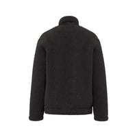 Image 2 of VESTE EN SHERPA UNISEX - BRODERIE SKULL COULURE 