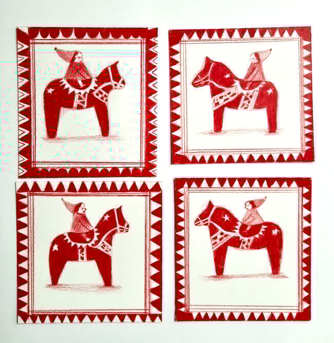 Little Dalas ~ Original drawings