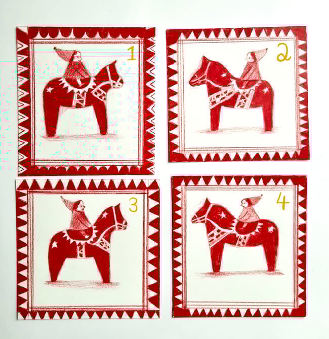 Little Dalas ~ Original drawings