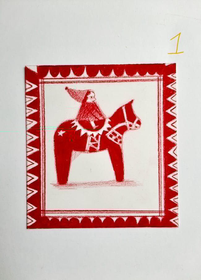 Little Dalas ~ Original drawings