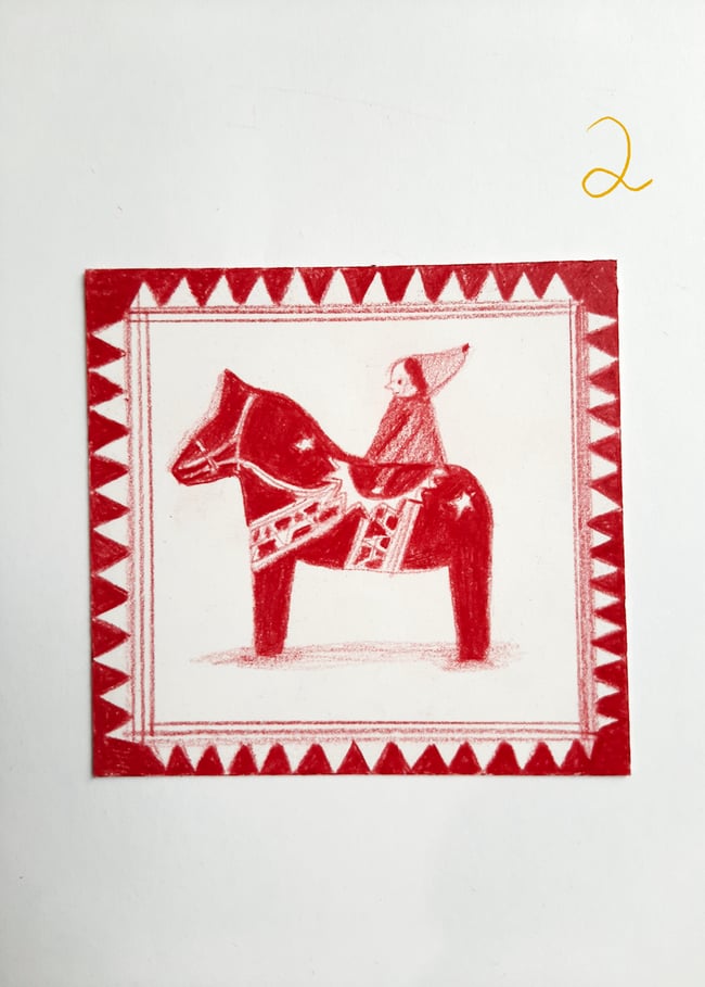 Little Dalas ~ Original drawings