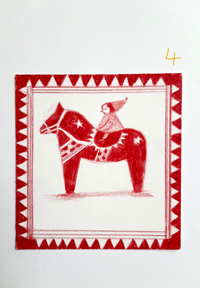 Little Dalas ~ Original drawings