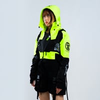 Image 3 of HYPERZERO CROPTOP - NEON