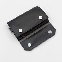 Image 2 of Portafoglio in pelle d'uva nero