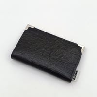 Image 2 of Portafoglio in pelle vegana nera