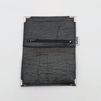 Image 3 of Portafoglio in pelle vegana nera