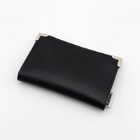 Image 2 of Portafoglio in pelle cactus nero