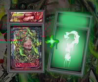 Image 1 of Preorder Limited Edition "Monster" Holographic Trading Card Slab + Mystery Card Slab