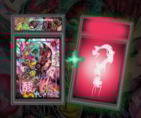 Image 1 of Preorder Limited Edition "Acid" Holographic Trading Card Slab + Mystery Card Slab