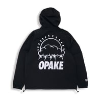 Image 2 of HARD LOGO WINDBREAKER - BLK