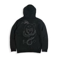 Image 2 of BF SNAKES HOODY - BLK