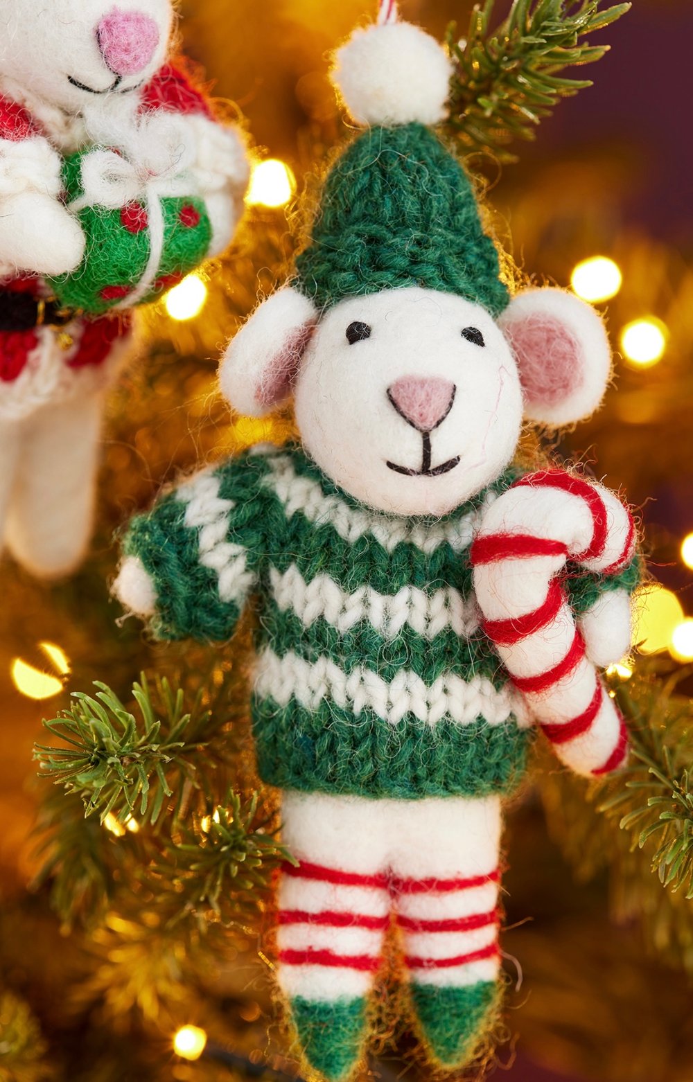 Image of Namaste Fair Trade Xmas Decoration❄️🎄🐭