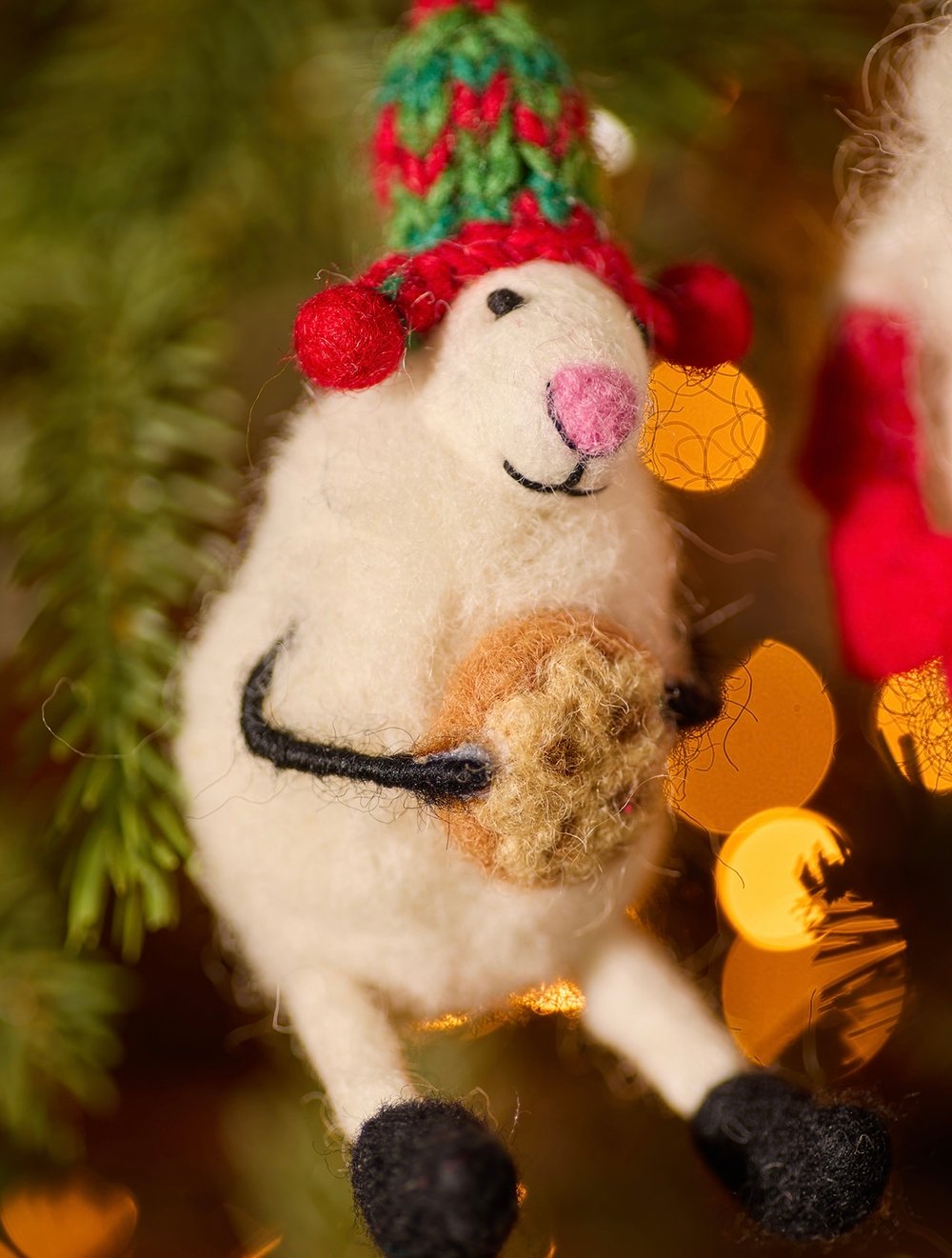 Image of Namaste Fair Trade Xmas Decoration❄️🎄🐭